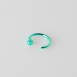 10PCS Fake Nose Ring Septum Ring Hoop Cartilage Tragus Helix Small Thin Piercing