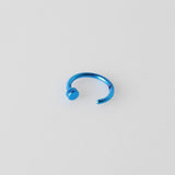 10PCS Fake Nose Ring Septum Ring Hoop Cartilage Tragus Helix Small Thin Piercing