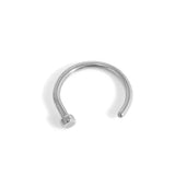 10PCS Fake Nose Ring Septum Ring Hoop Cartilage Tragus Helix Small Thin Piercing